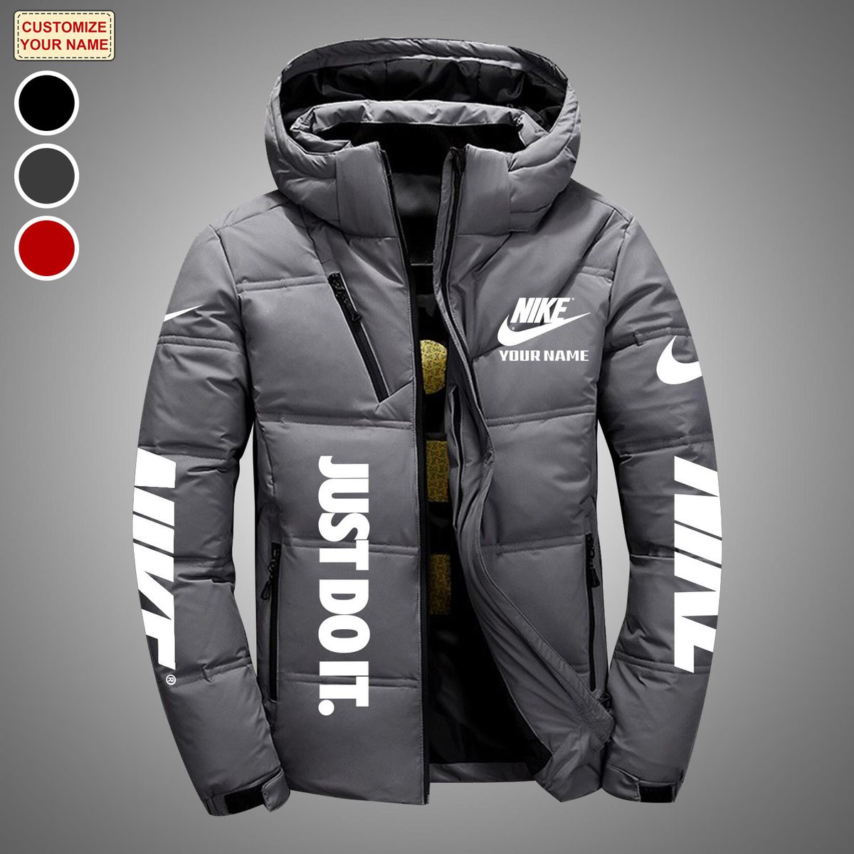 Nike| veste à fourrure